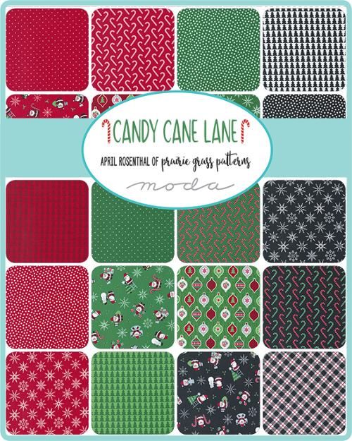 24120JR Candy Cane Lane Jelly Roll