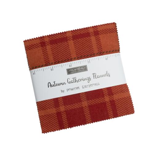 Autumn Gathering Flannel Charm Pack 49180 PPF