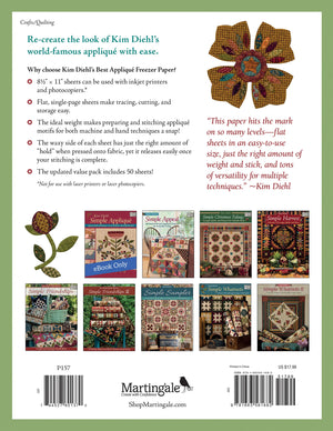 Kim Diehl’s Best Appliqué Freezer Paper