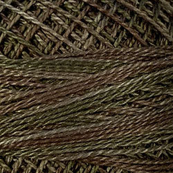O518 Dusty Leaves - Quiet dark olives, olive browns/earth tones