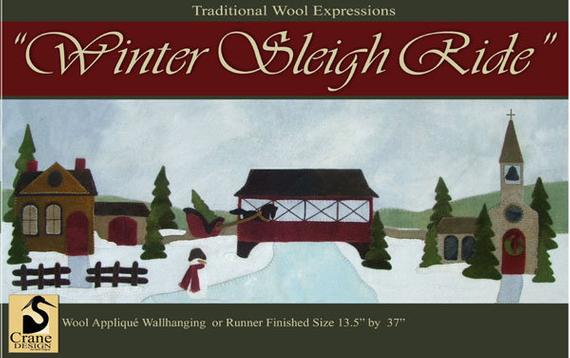 Winter Sleigh Ride Wool Kit